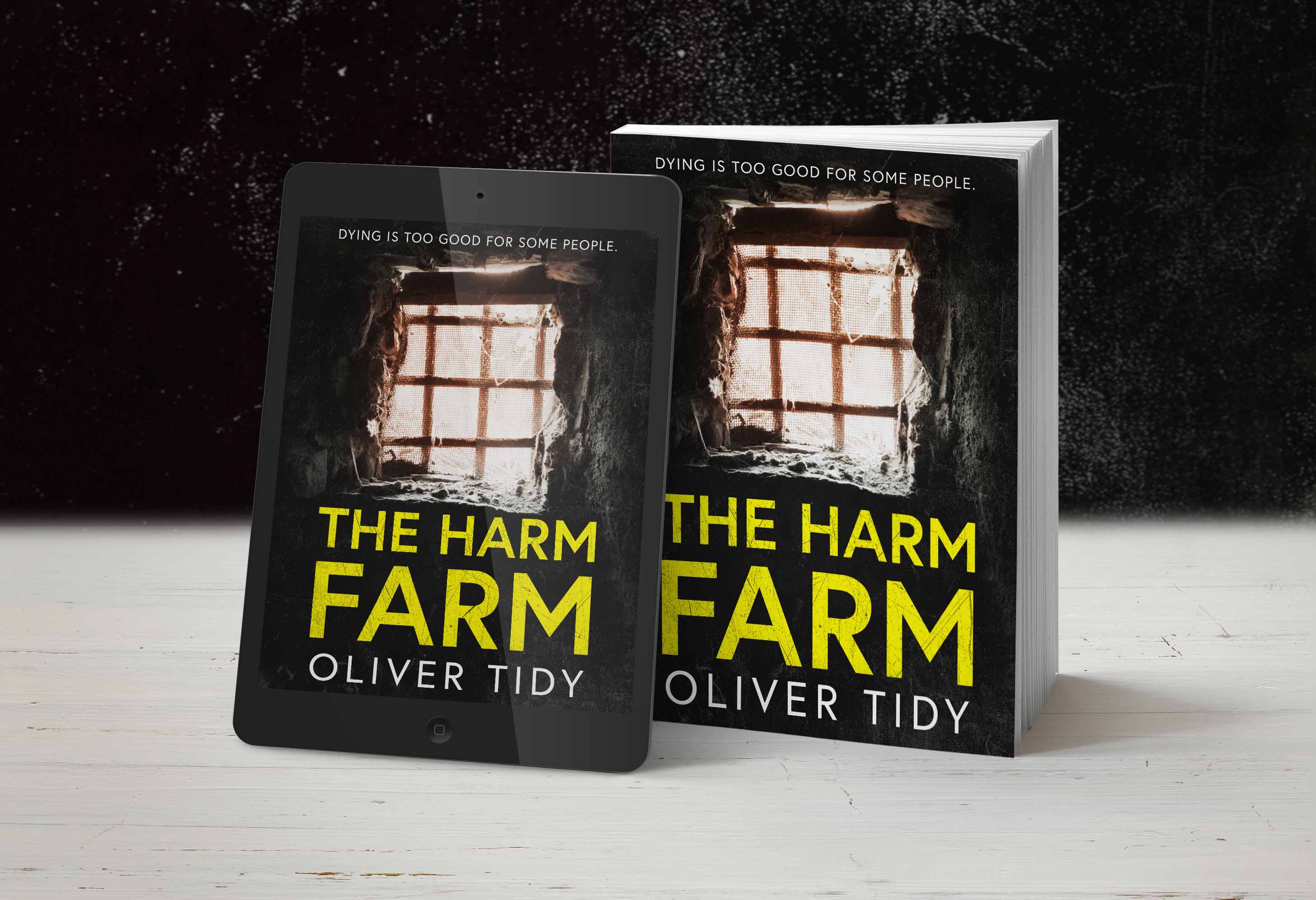 The Harm Farm kindle and paperback shot